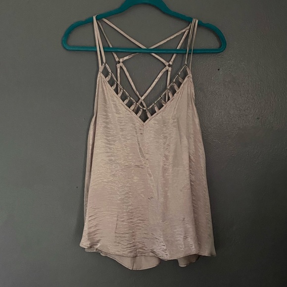 Free People Silver Haze Chain Tank Top - Picture 2 of 6